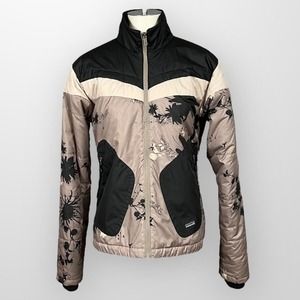 Patagonia (M) W's Free Box Jacket 20360 Floral Poppy Black Cream Taupe